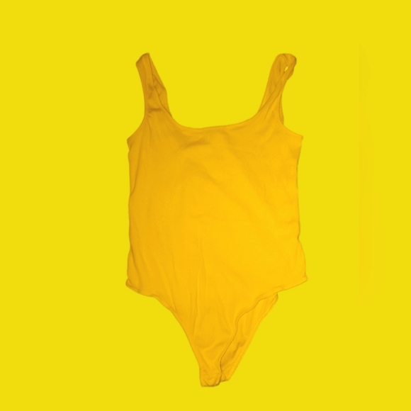 Yellow All In One Bodysuit - Picture 2 of 2